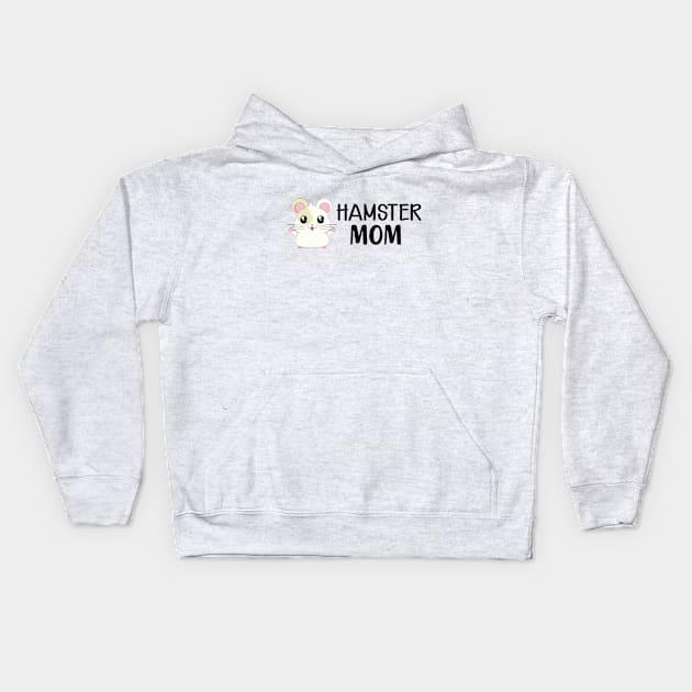 Hamster Mom Kids Hoodie by KC Happy Shop